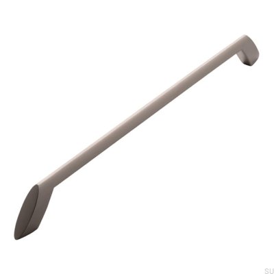 Avlångt möbelhandtag 2415 320 Borstad nickel
