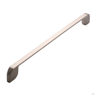 Avlångt möbelhandtag 2391 320 Borstad nickel