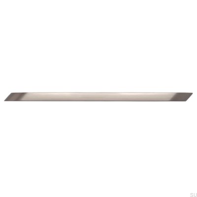 Avlångt möbelhandtag 2381 320 Borstad nickel