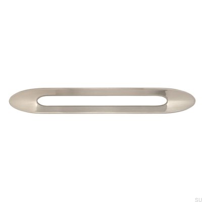 Avlångt möbelhandtag 2374 160 Borstad nickel