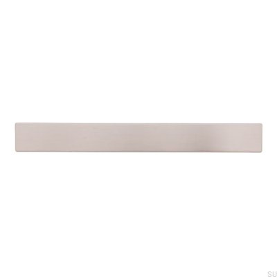 Avlångt möbelhandtag 2157 128 Borstad nickel