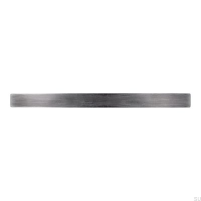 Avlångt möbelhandtag 2084 160 Antik Silver Borstad