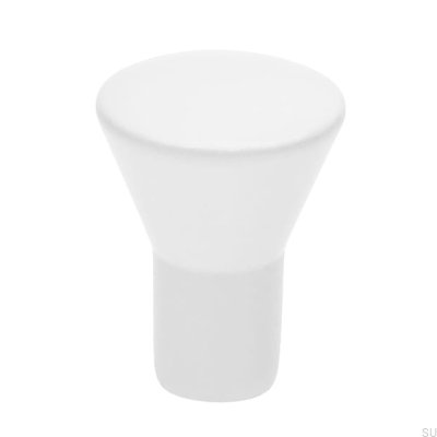 Möbelknopp 819 Metall Vit