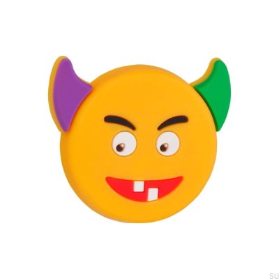 Möbelknopp Smiley H241 Gummi