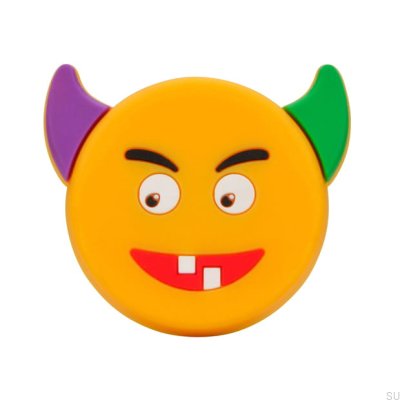 Möbelknopp Smiley H241 Gummi