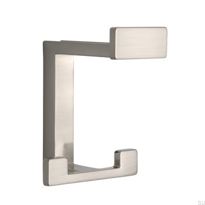 Väggkrok 2324 32 Borstat silver