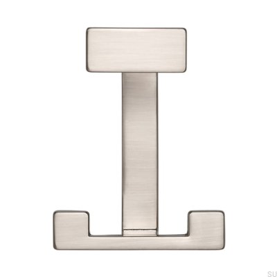 Väggkrok 2324 32 Borstat silver