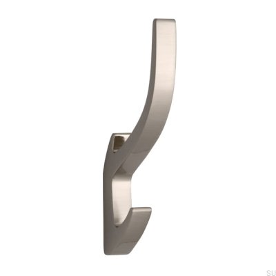 Väggkrok 2432 32 Borstat silver