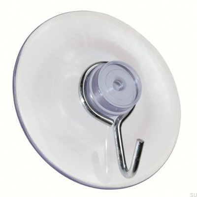 H111 Krok med sugkopp Stål (5 stycken)