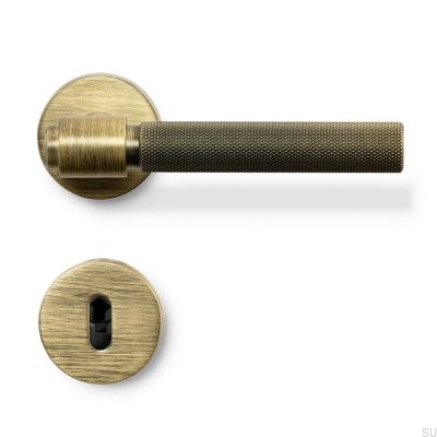 Helix 200 Dörrhandtag Metall Antikbrons Skandinavisk Standard
