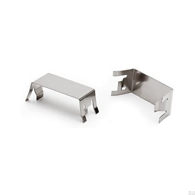 Ledye Silver monteringsklämma (2 stycken)