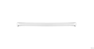 Längsgående möbelhandtag Soft 320 White Mat