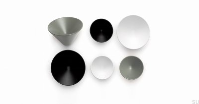Conic 43 Möbelknopp Metall Vit Mat