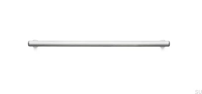Rille 480 Silver Aluminium avlångt möbelhandtag