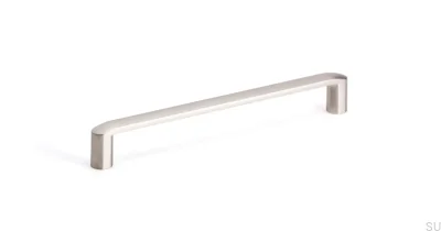 Roma 160 möbelhandtag, borstad nickel