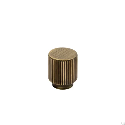 Helix Stripe 30 Möbelknopp Antik brons