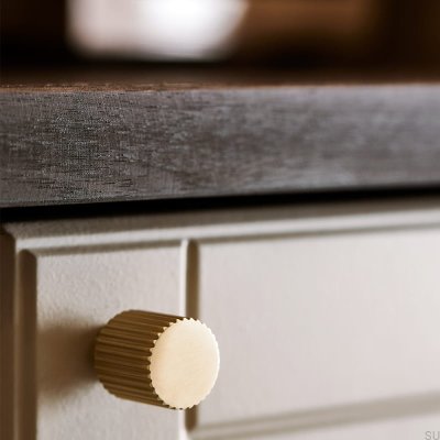 Möbelknopp Helix Stripe 30 Brushed Gold