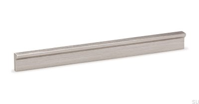 Angle 900 möbelhandtag, borstad silver