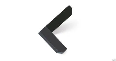 Hörn Antracit vägghängare med Black Eco