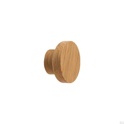 Möbelknopp Basic Trä Ek 25 - 55 Färglös Halvmatt