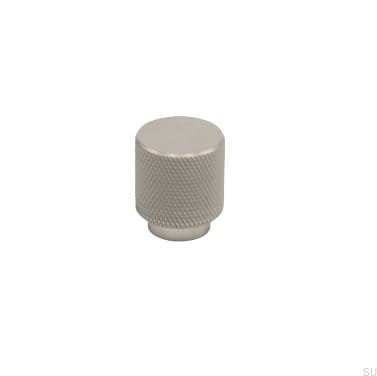 Möbelknopp Helix 30 Silver Borstad