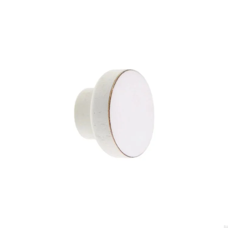 Galki do mebli SIMPLE WHITE - bialy - DOT Manufacture.webp