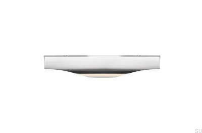 Kant möbelhandtag Noma 0254 128 Anodiserad Polerad