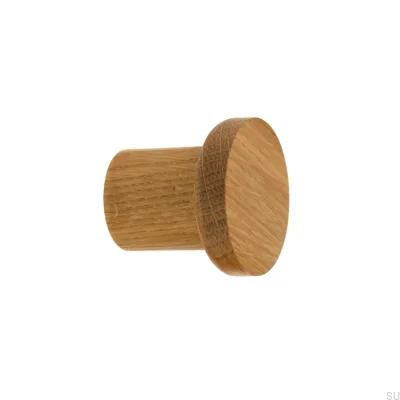Basic Wooden Oak Wall Hanger - Färglös halvmatt olja
