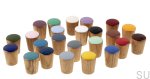 Galki do mebli SIMPLE CONE emaliowane 2 cm -   fioletowy