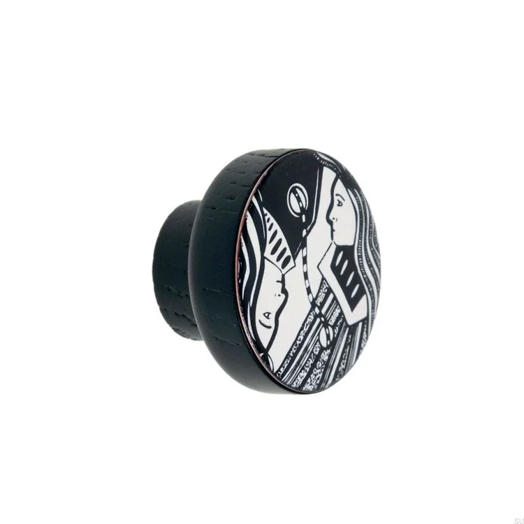 Galka do mebli KOSMOSY BLACK - DOT Manufacture.webp