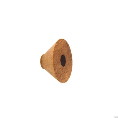 Möbelknopp Dot Inlay Och Trä Ek