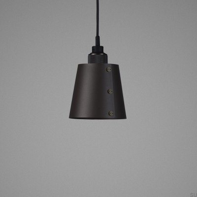 Taklampa 1.0 Hooked S 2 m Stål Grafit med Bränd Brons