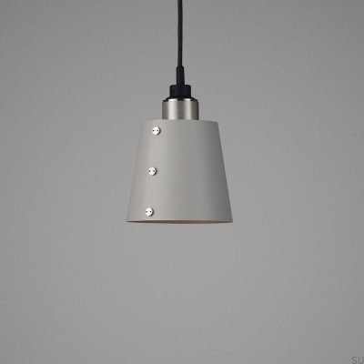 Taklampa 1.0 Hooked S 2 m Stålgrå med Silver