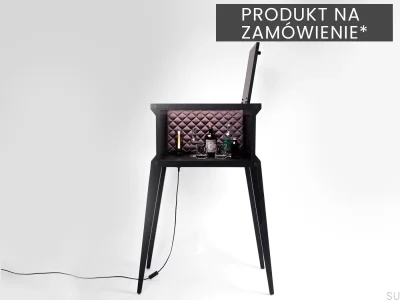 Popstar Black Oak träbar EU-kontakt