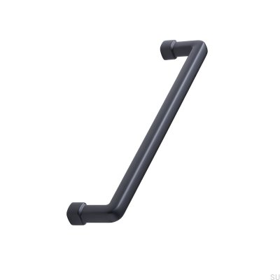Långt möbelhandtag Equester 320 Black Mat