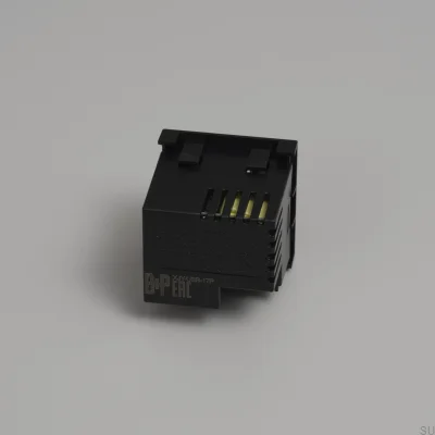 USB A+C snabbladdningsmodul stål svart europeisk standard