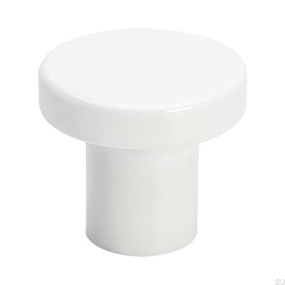 Möbelknopp 2078 Metall Vit