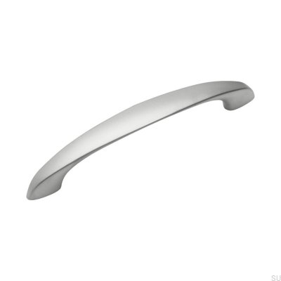 Avlångt möbelhandtag 0033 128 Borstad nickel
