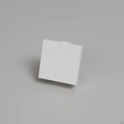 Blank 45 mm vit europeisk standardmodulär kontakt