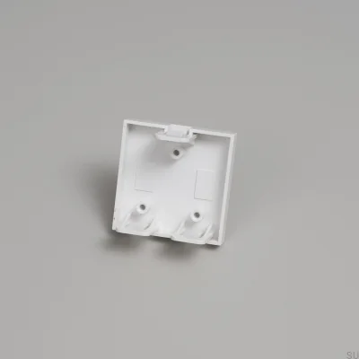 Blank 45 mm vit europeisk standardmodulär kontakt