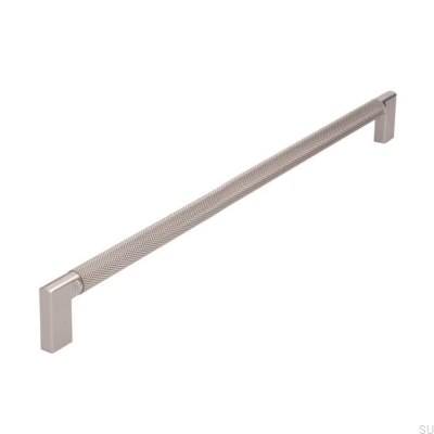 Långt möbelhandtag 2457 320 Borstad nickel