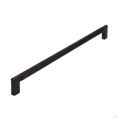 Avlångt möbelhandtag 2457 320 Metall Svart