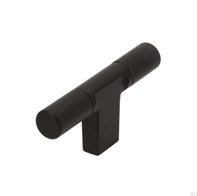 Möbelknopp T-Bar 2509 Metall Svart