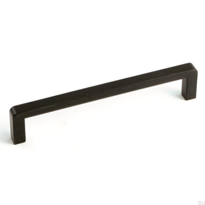 Avlångt möbelhandtag 6200 96 Metall Svart
