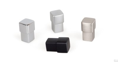 Boxx Möbelknopp Borstad Nickel