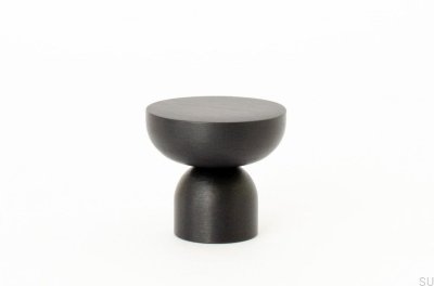 Kokeshi 3032 aluminium svart möbelknopp