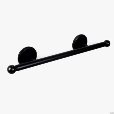 Cirkulärt möbelhandtag Kirke Rail 160 Metal Black