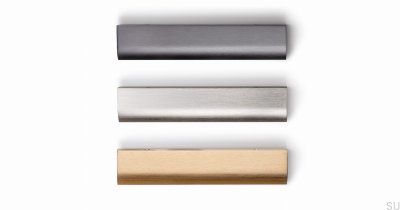 Ona 544 Edge Möbelhandtag Aluminium Silveranodiserad