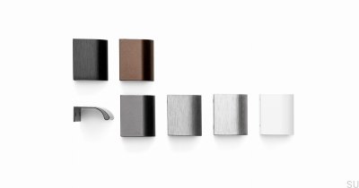 Ona 32 Edge Möbelhandtag Grå Borstad Anodiserad