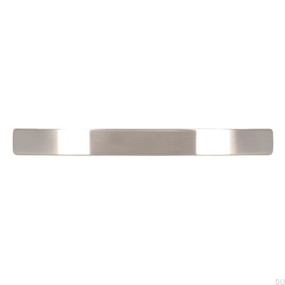 Avlångt möbelhandtag 1029 Borstad Silver